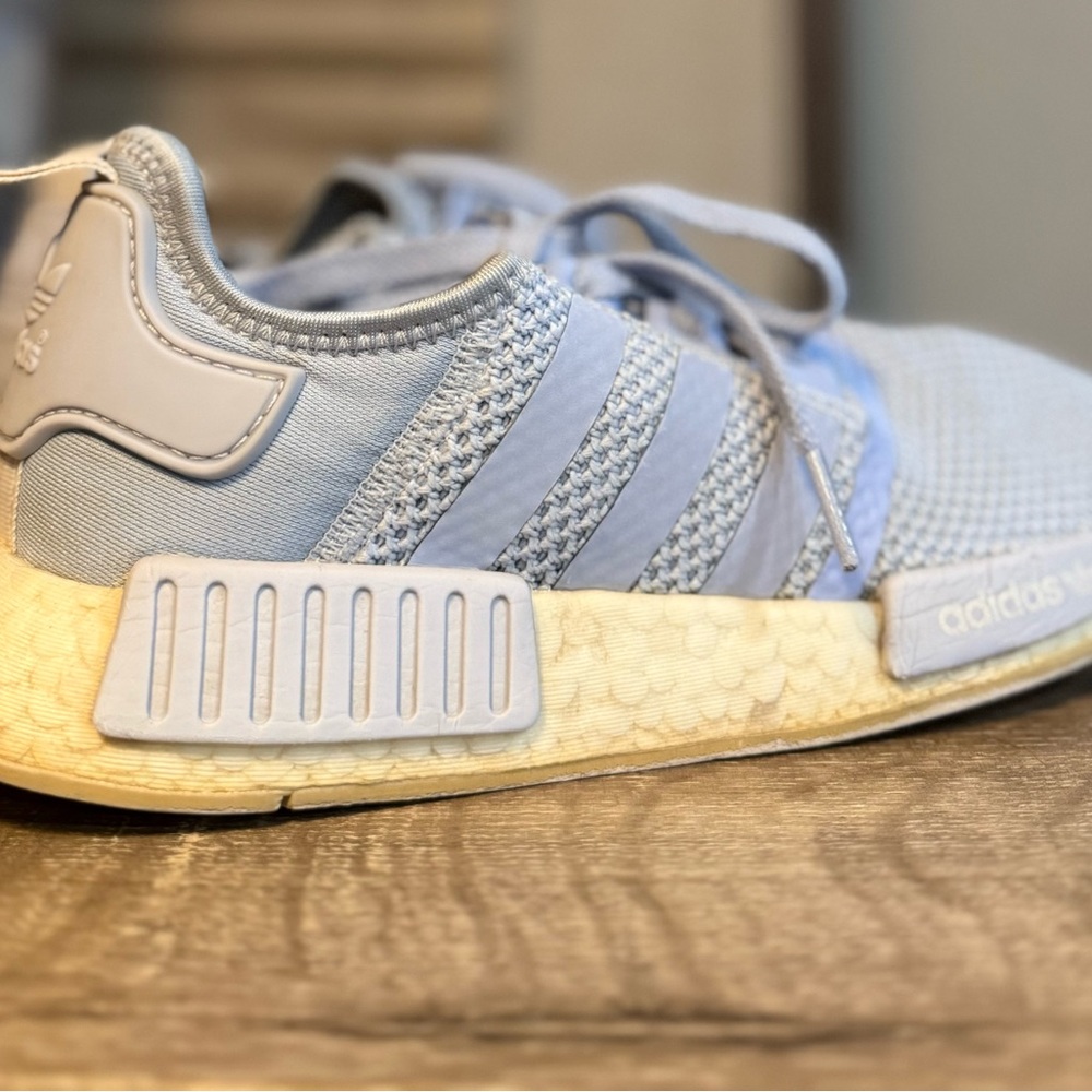 Adidas Light Blue NMD R1 Sneakers
